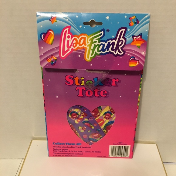 Vintage Two (2) Lisa Frank Sticker Totes - Picture 10 of 14